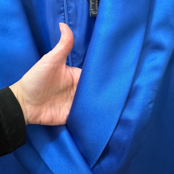 Adrianna Papell High School  stunning ultra blue high-low cocktaill dress. 👗 - Picture 9 of 17